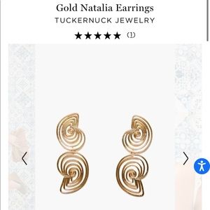 Tuckernuck - Gold Natalaia earrings! Never worn